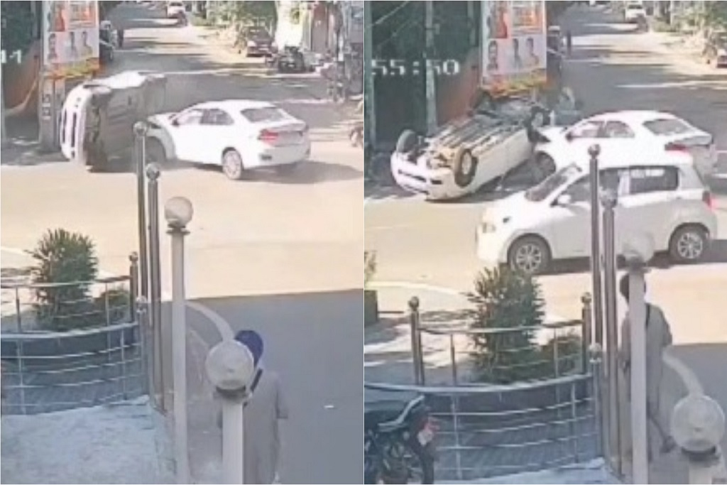 नशे में धुत ASI ने PCR कर्मियों को कार से रौंदा, 15 मीटर तक घसीटा, एक की मौके पर मौत