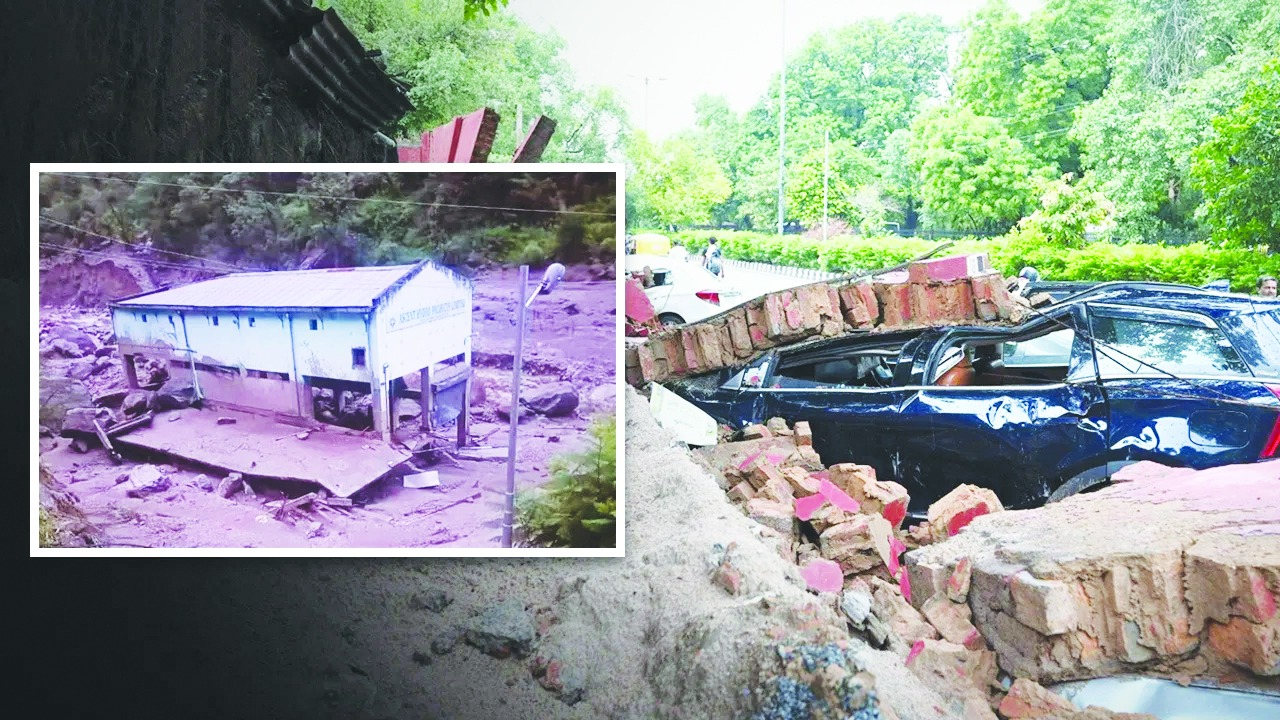 हिमाचल में विभिन्न स्थानों पर बादल फटने से 50 से अधिक लोग लापता, दो के शव बरामद