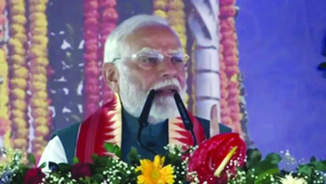 NDA सरकार का जोर जनजातीय समाज के पढ़ाई, कमाई और दवाई पर : नरेंद्र मोदी