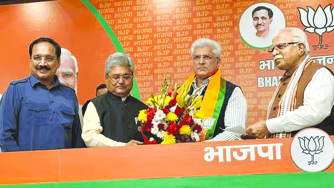 भाजपा में शामिल हुए कैलाश गहलोत, बोले-किसी के दबाव में फैसला नहीं लिया, आसान नहीं था आप छोड़ना