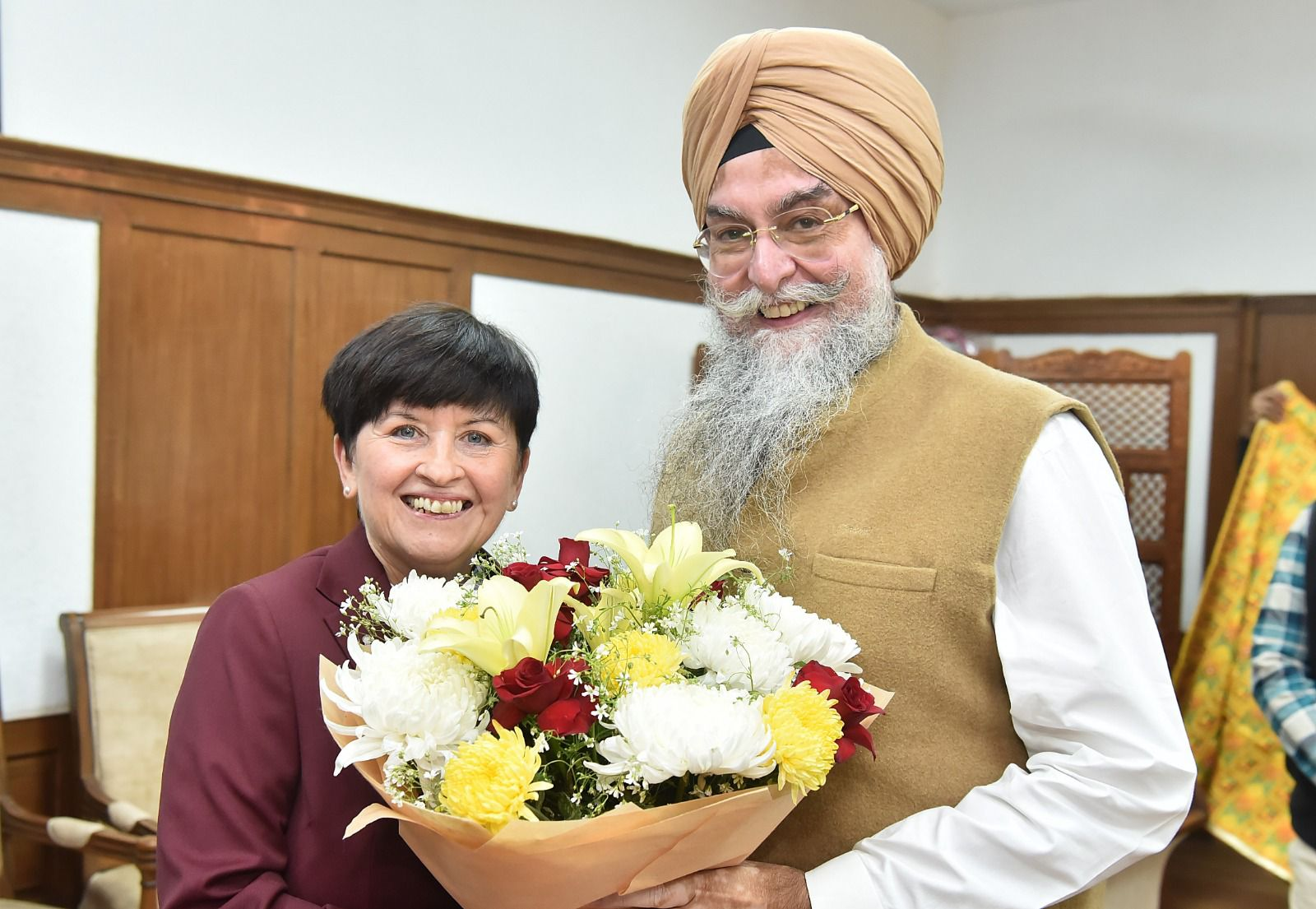 चेक गणराज्य के राजदूत ने पंजाब विधानसभा स्पीकर से की मुलाकात